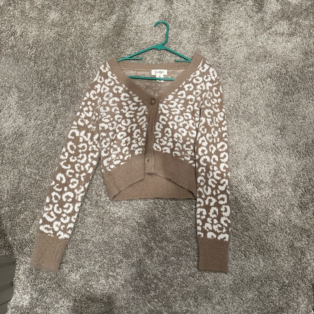 Leopard cardigan